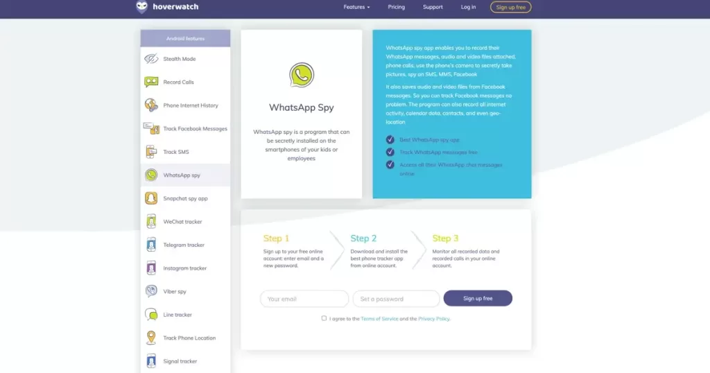 Hoverwatch: A User-Friendly WhatsApp Spy App with Impressive Features