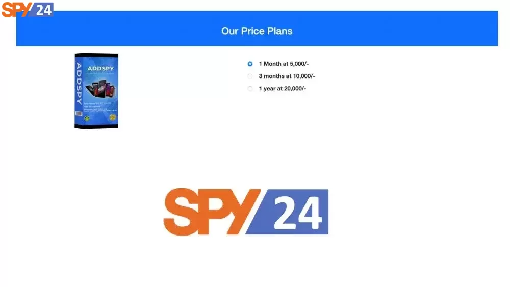 Pricing Plans for ADDSPY