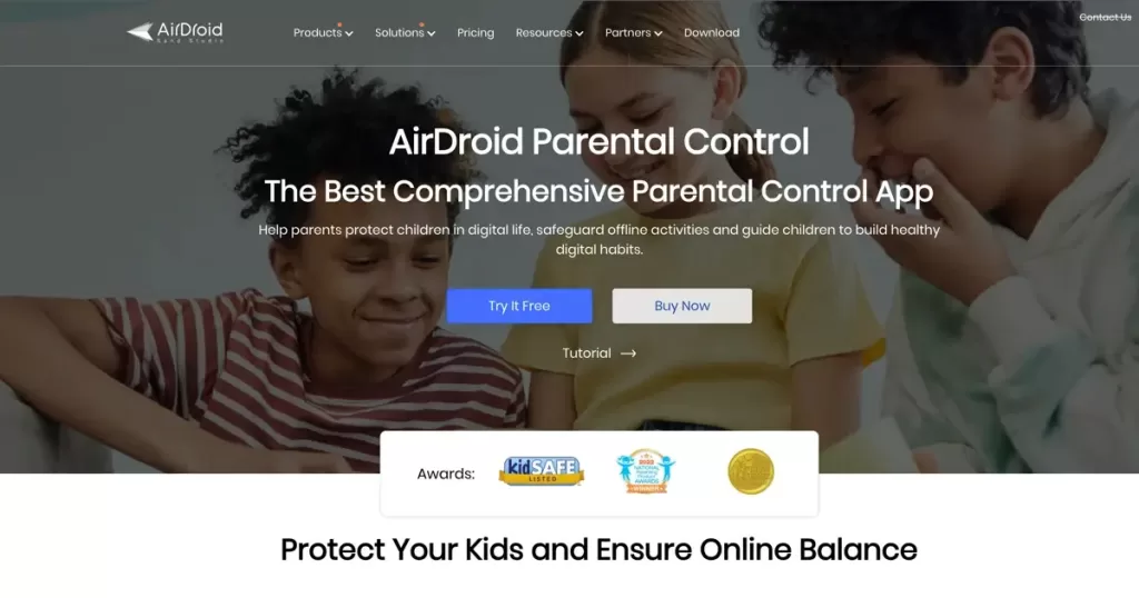 AirDroid Parental Control App