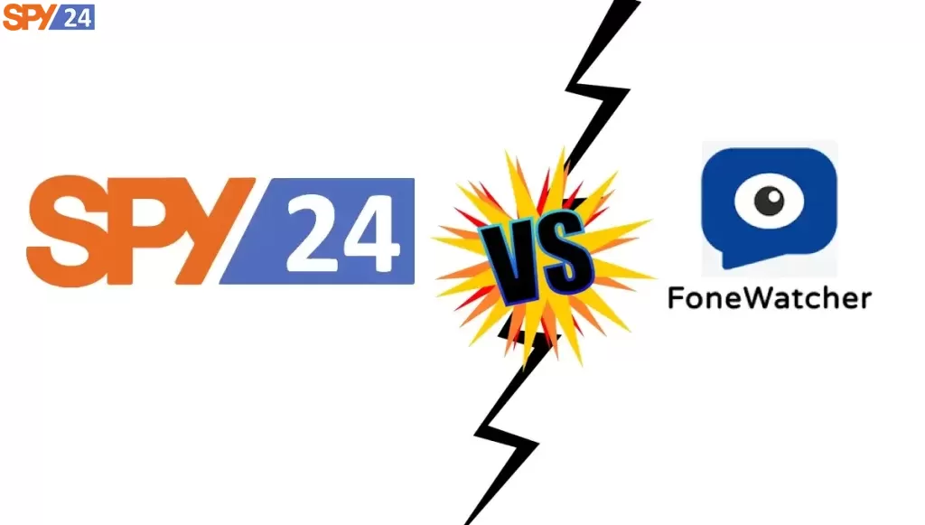 SPY24 App VS Fonewatcher 
