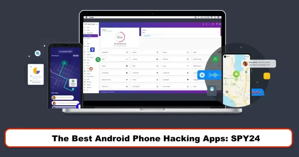 Android phone hacking app: SPY24