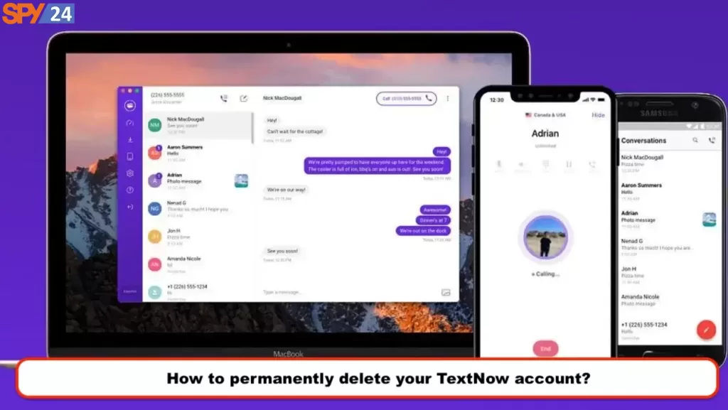 How to permanently delete your TextNow account? 