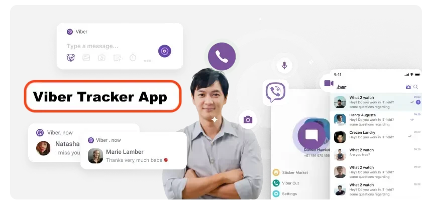 Software for spying on Viber