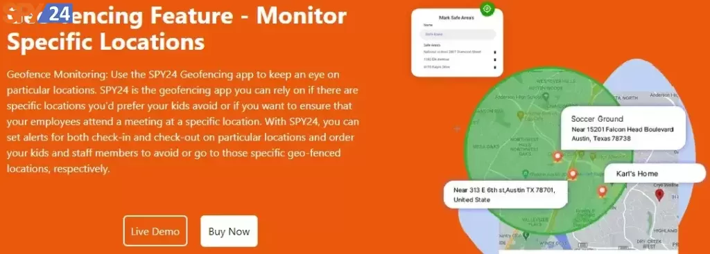 Location Tracking and Geo-Fencing