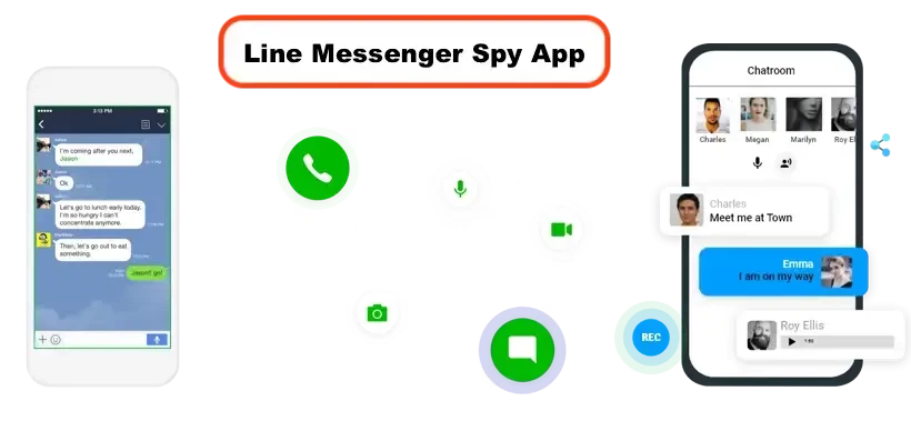 Spy on Line Messenger