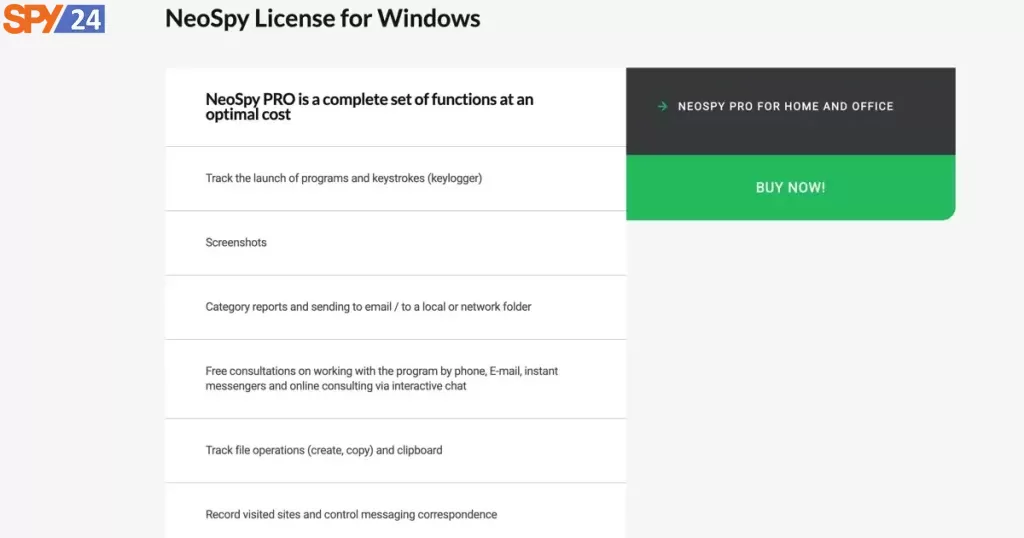 NeoSpy Customer Services and Reviews