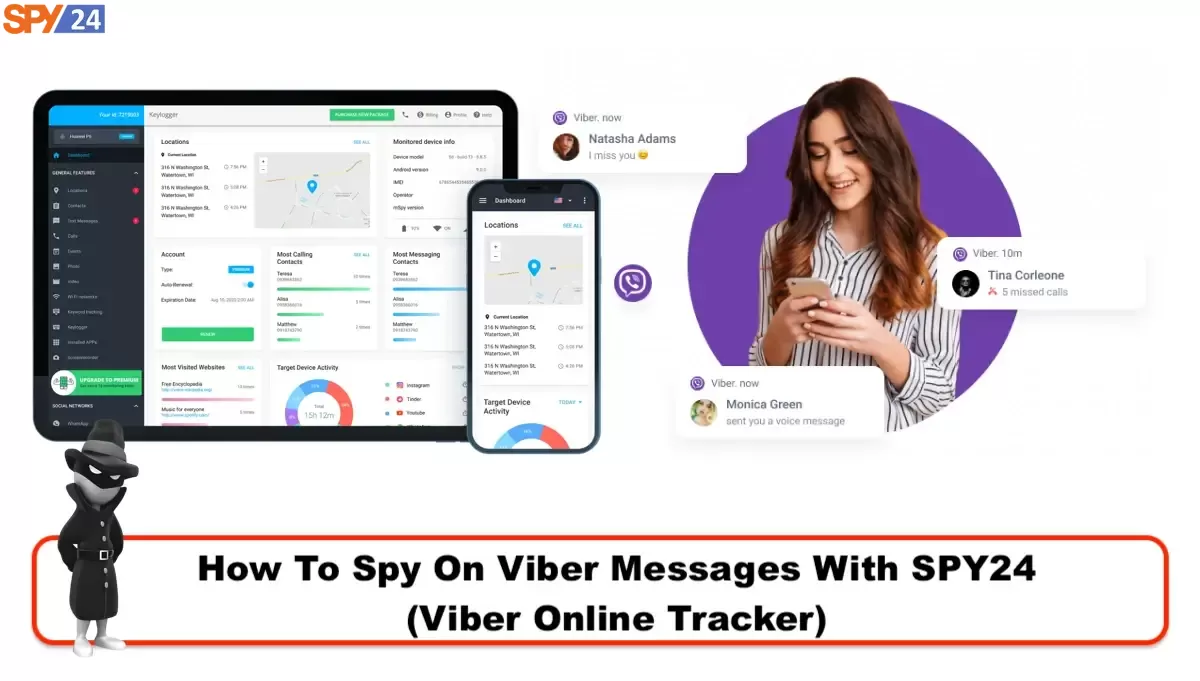How To Spy On Viber Messages With SPY24 (Viber Online Tracker)