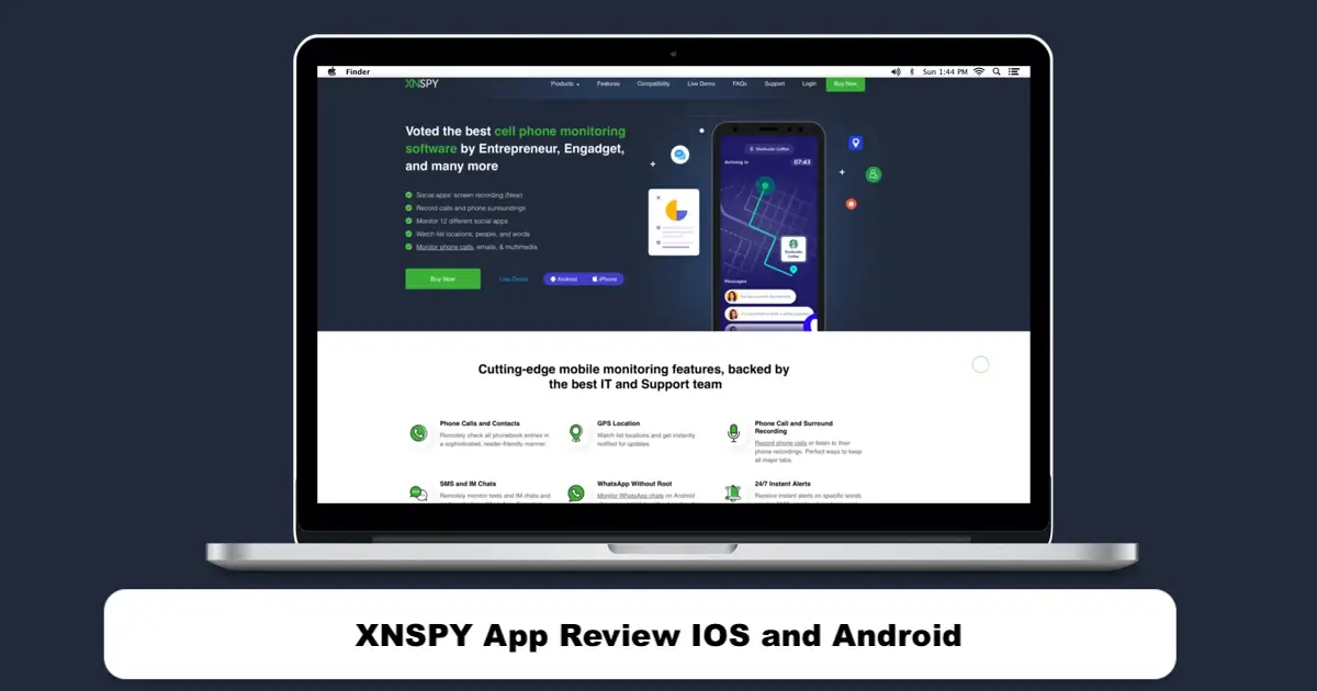 XNSPY App Review IOS and Android