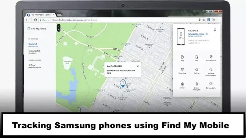How to Tracking Samsung Phones Using Find My Mobile?