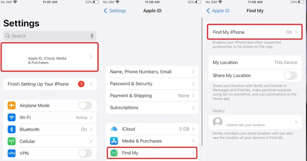 How to Track an iPhone (Activating Find My iPhone)