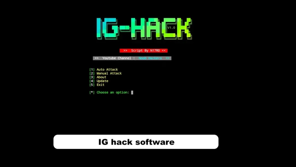 IG hack software 