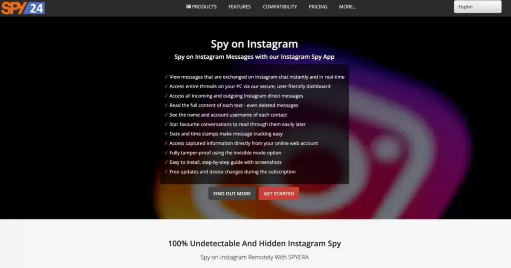 Spyera - The Best Instagram Activity Tracker to See Private Messages & Remotely Control the Device