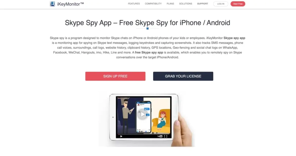 IKeyMonitor - Skype Tracker & Spy Tool
