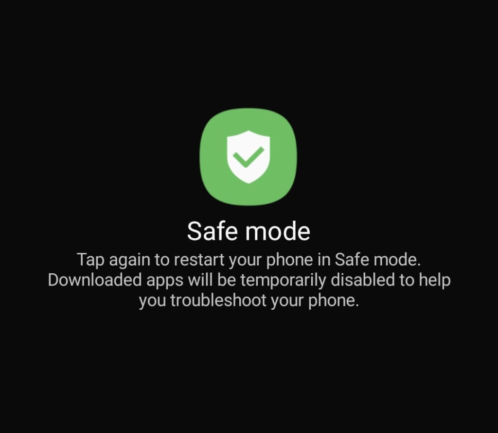 Use safe mode