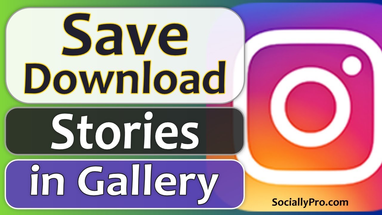 Download save stories instagram
