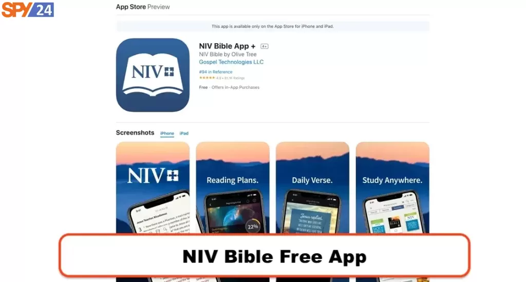 NIV Bible Free App