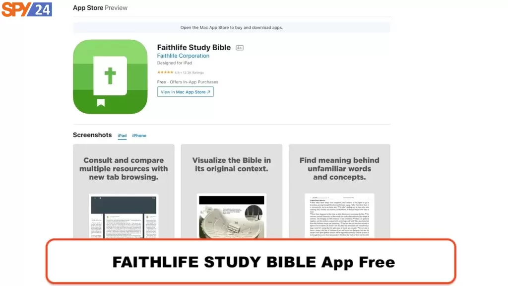 FAITH LIFE STUDY BIBLE App Free