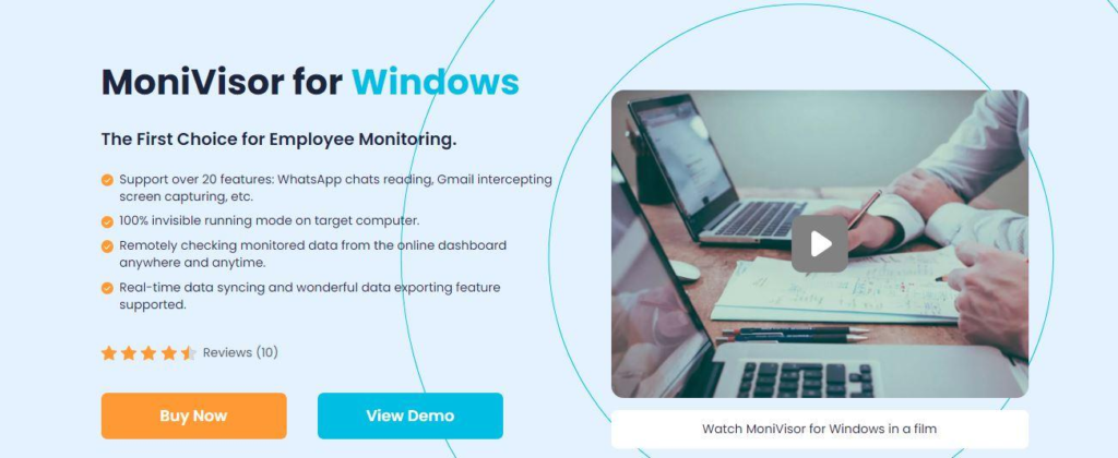 Monitor Your Employees with MoniVisor for Windows by ClevGuard