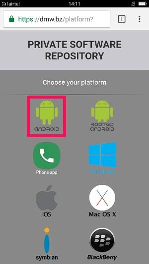 View all software options apk