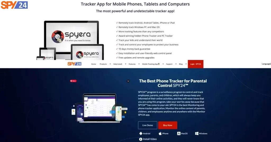 Comparing Spyera and SPY24: Which is Better for Monitoring?
