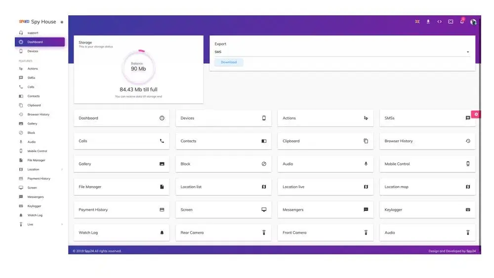 Step 3: Go Monitoring with SPY24