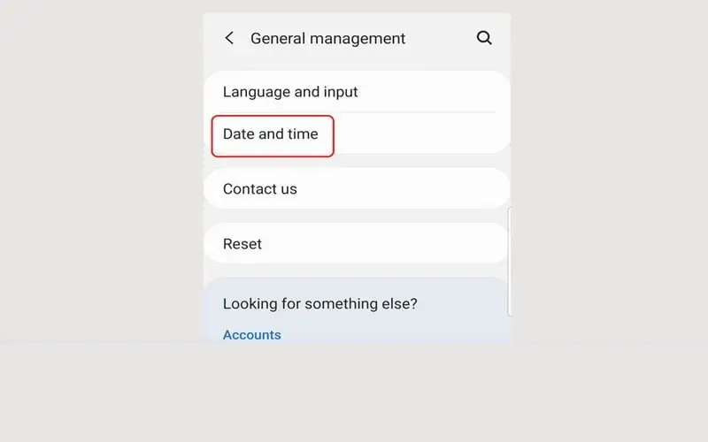 Incorrect date and time settings