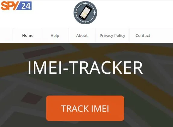 Go to the IMEI tracker website