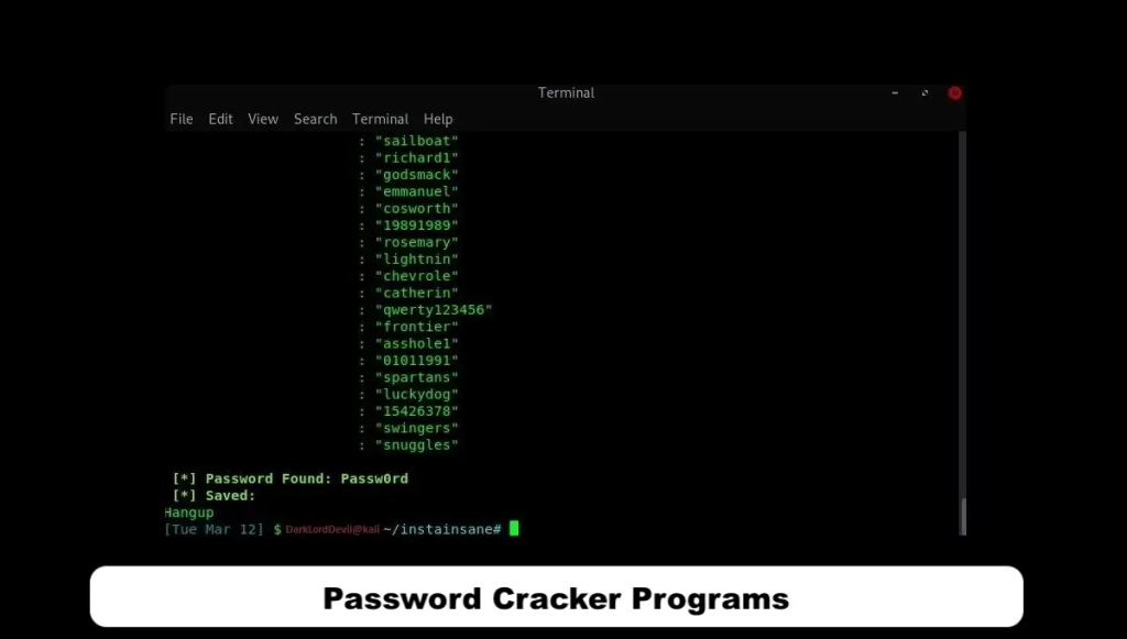 Password Cracker Programs