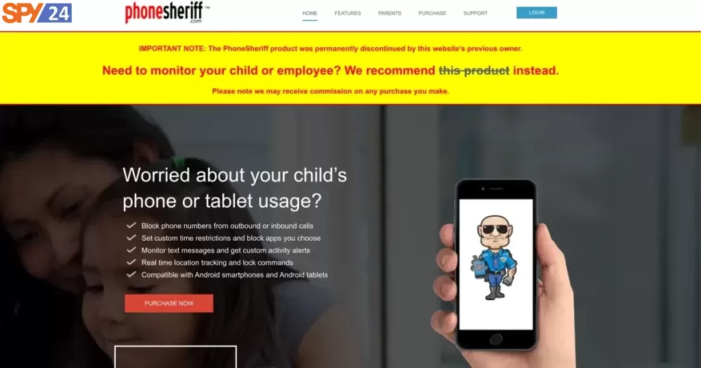 What is the Phonesheriff app?