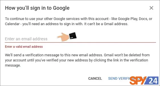 Google service removal
