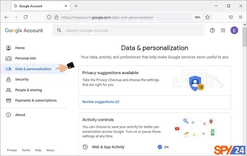 delete your Gmail account