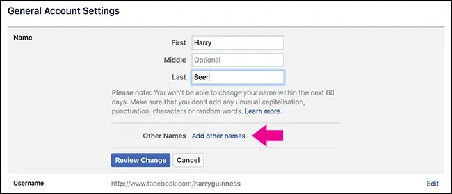 How to Change Your Username on Facebook