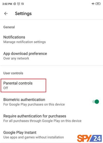 Parental Controls