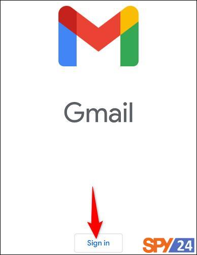 Adding a Gmail account to iPhone using the official Gmail app: