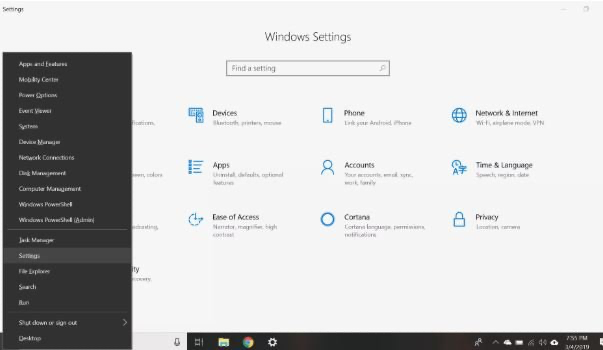 How to change webcam settings in Windows 10