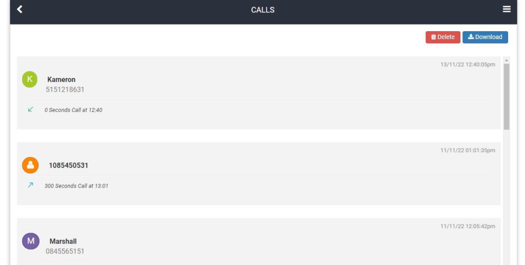 SMS and Calls Monitoring