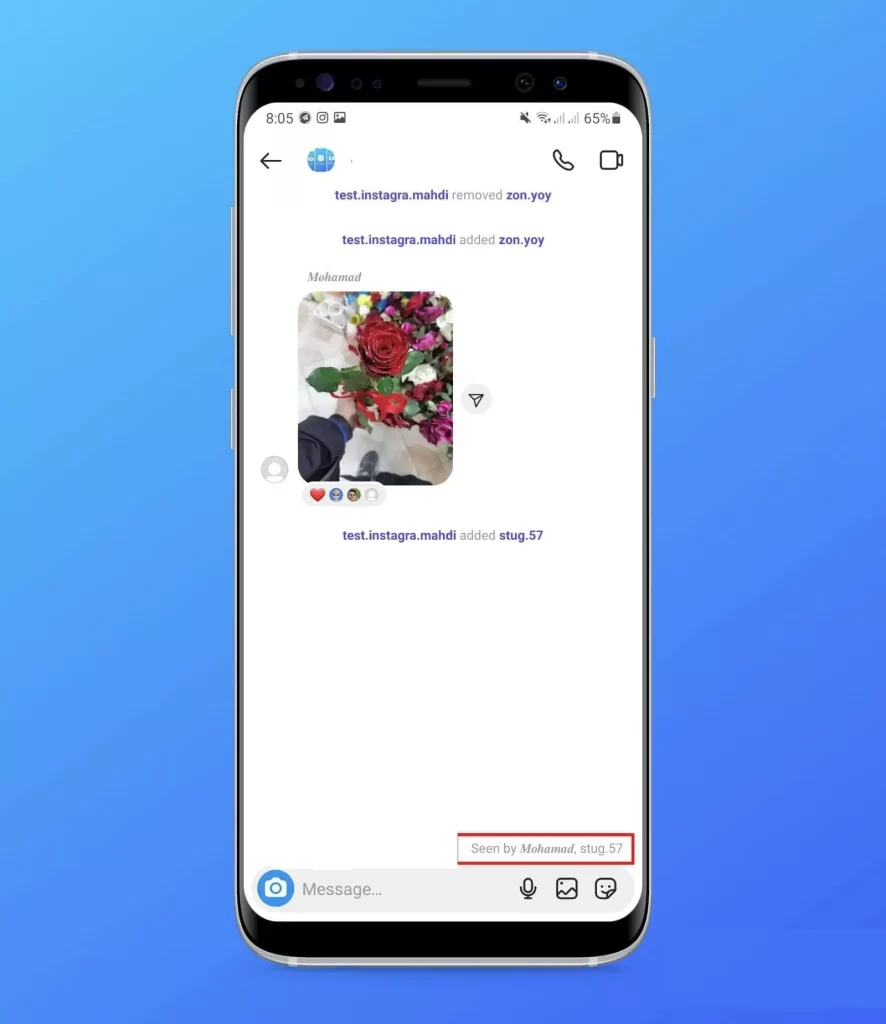 instagram group2 chat1