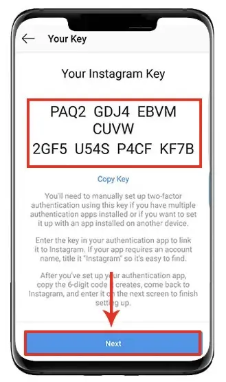 Google Authenticator app