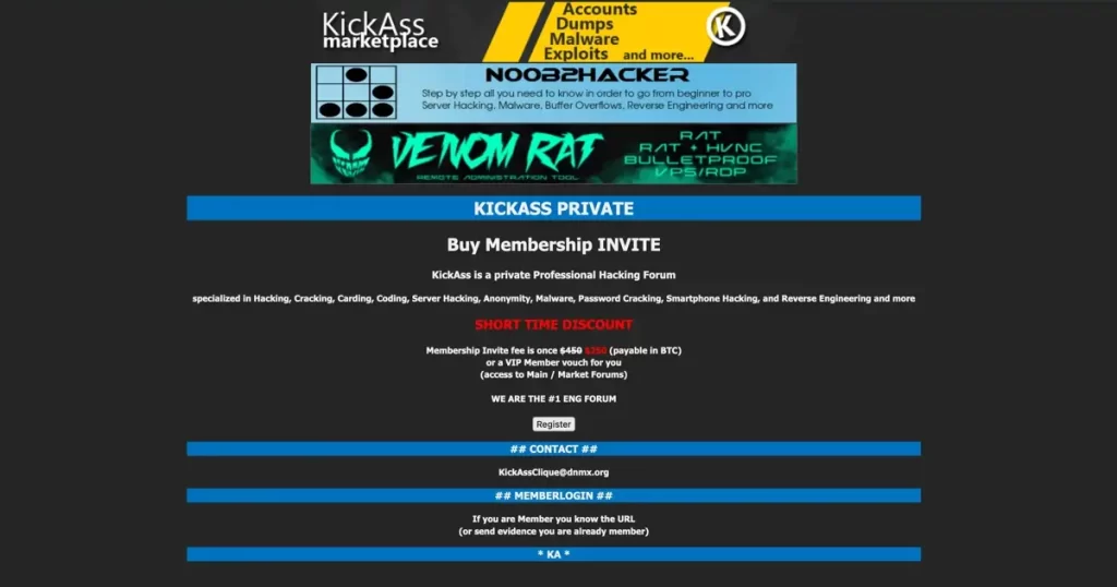 KickAss the best Hacking forum!