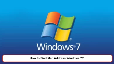 How to Find Mac Address Windows 7
