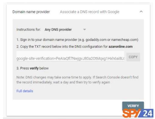 Method 3: Domain Name Provider