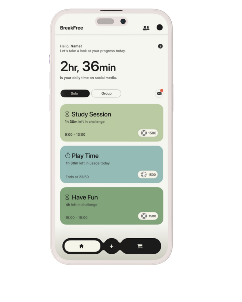 BreakFree App and Time Management IOS