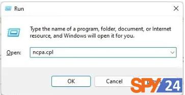 MAC address of a computer in Windows 11 using the Control Panel