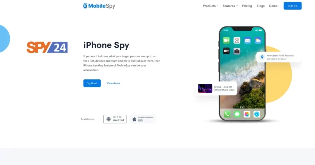 MobileSpy.io - The Ultimate iPhone Spy App