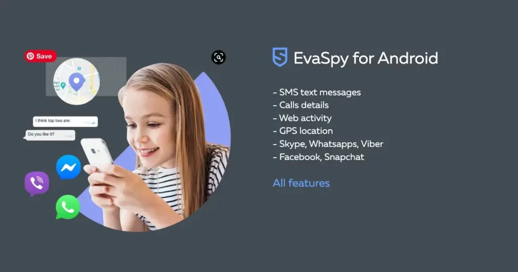 EvaSpy by Spyrix: Comprehensive Android Monitoring App