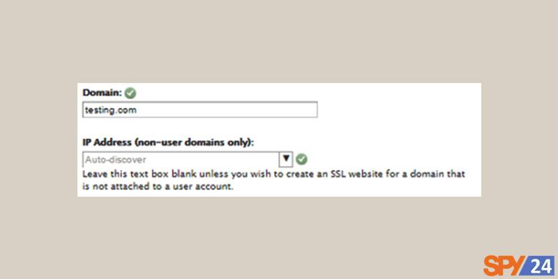 Install an SSL Certificate on a Domain