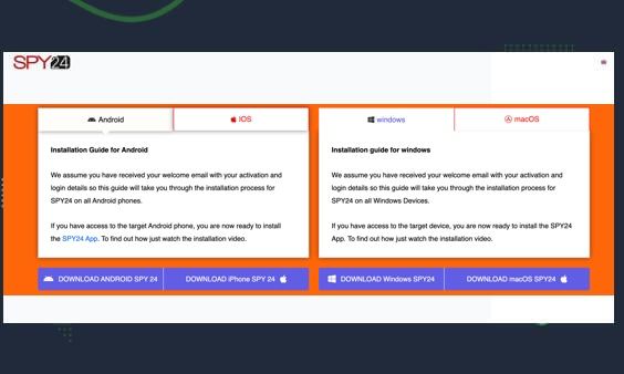 Using SPY24 Text Monitoring App: