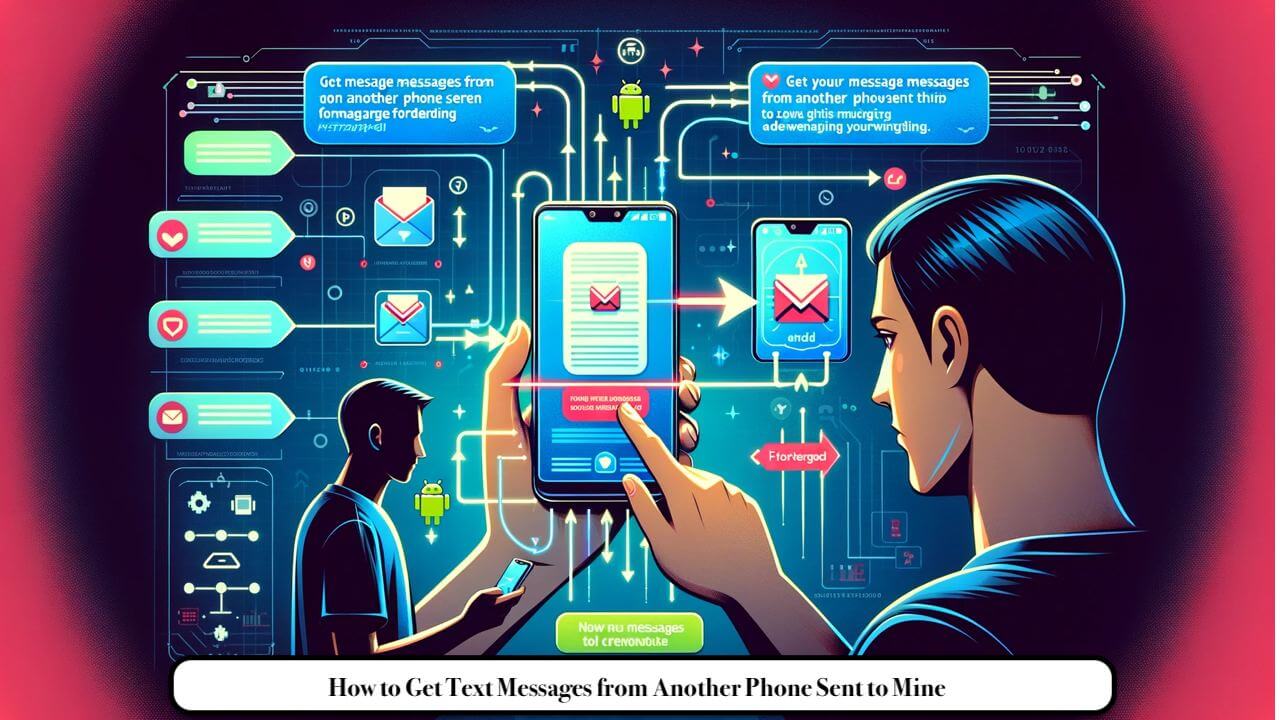 How to Get Text Messages from Another Phone Sent to Mine