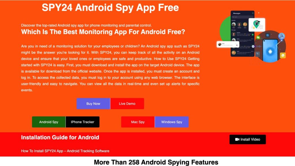 SPY24: Our Top Pick for the Best Spy App for Android