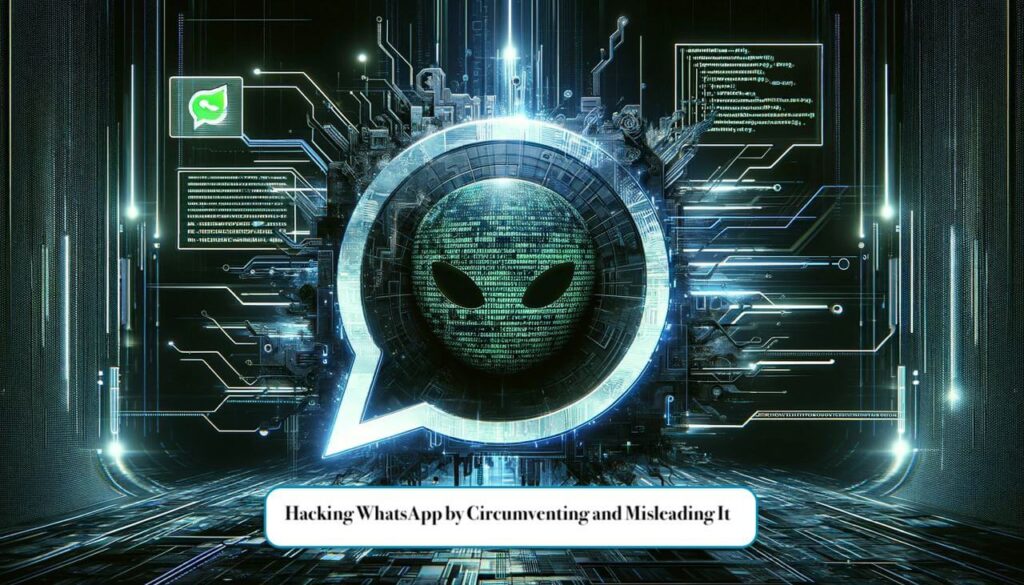 Hacking WhatsApp by Circumventing and Misleading It